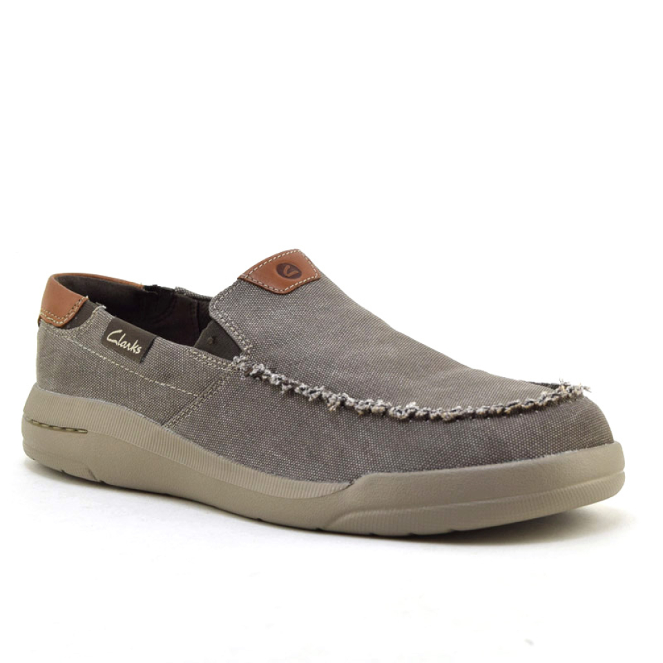 Clarks canvas shoes mens hotsell