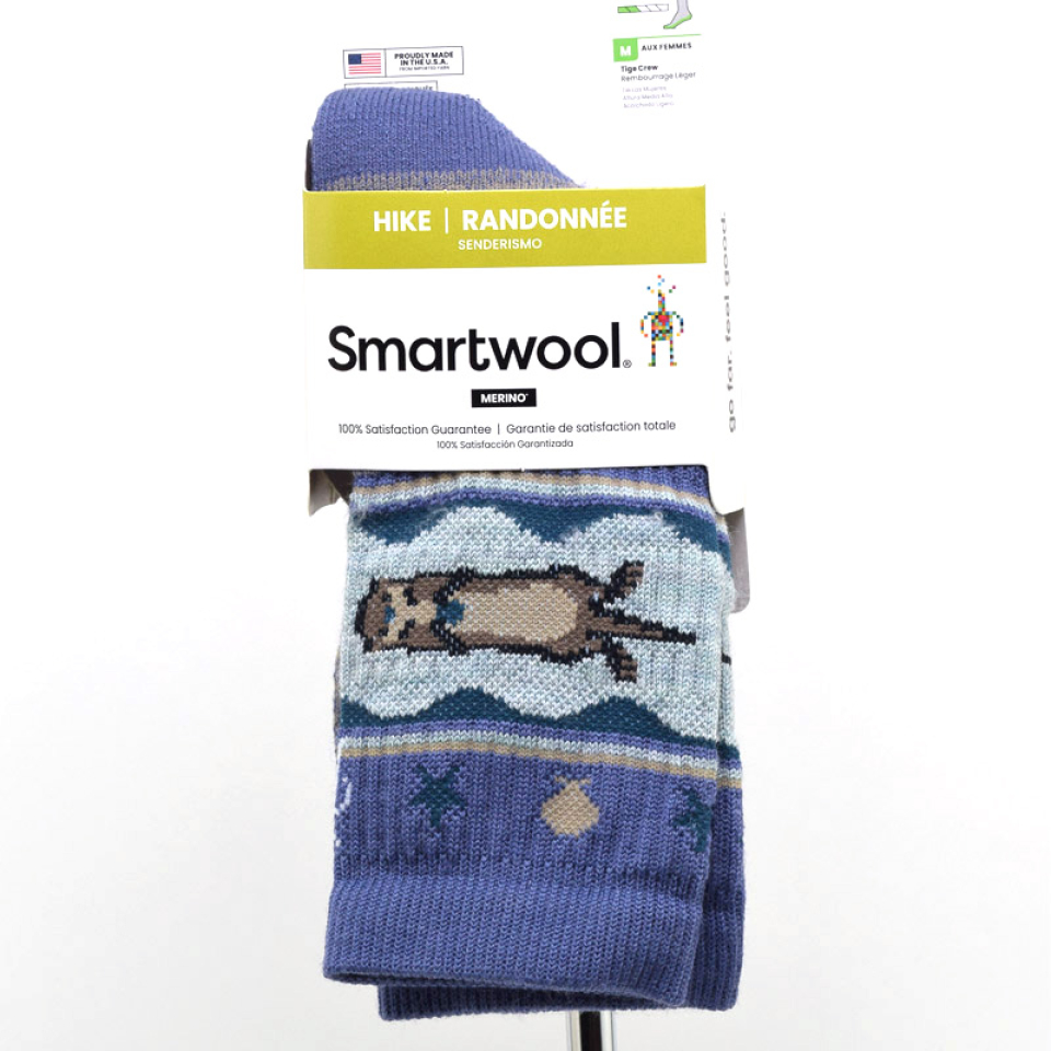 BAS REG - W HIKE LIGHT OTTER CREW - SMARTWOOL
