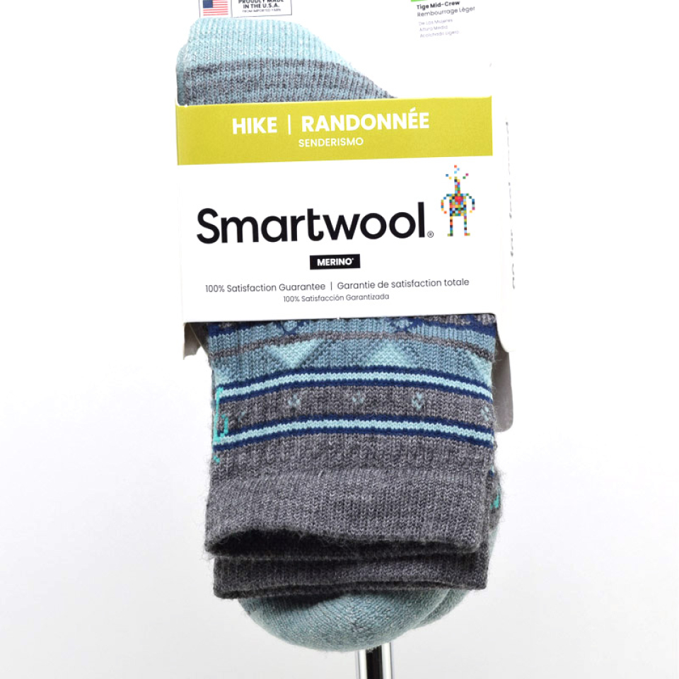 BAS REG - W HIKE LIGHT ZIG ZIG MID CREW - SMARTWOOL
